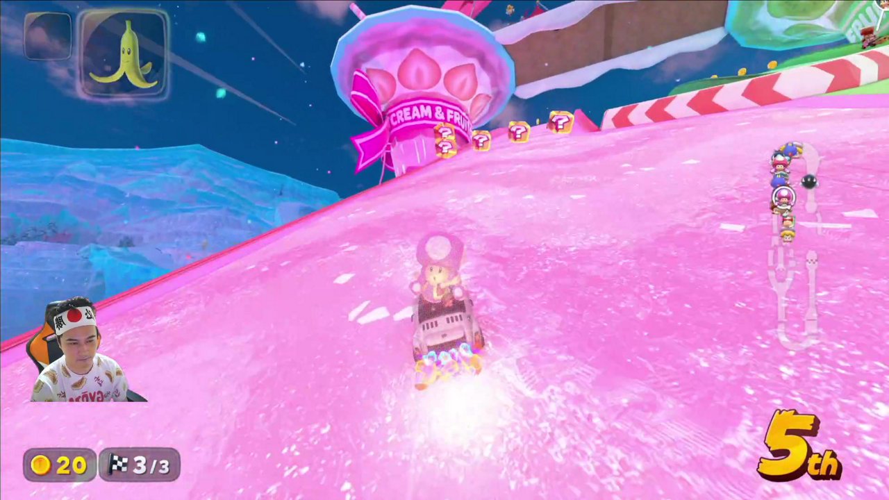 マリオカートワールド前人未到８５００、ついに到達配信