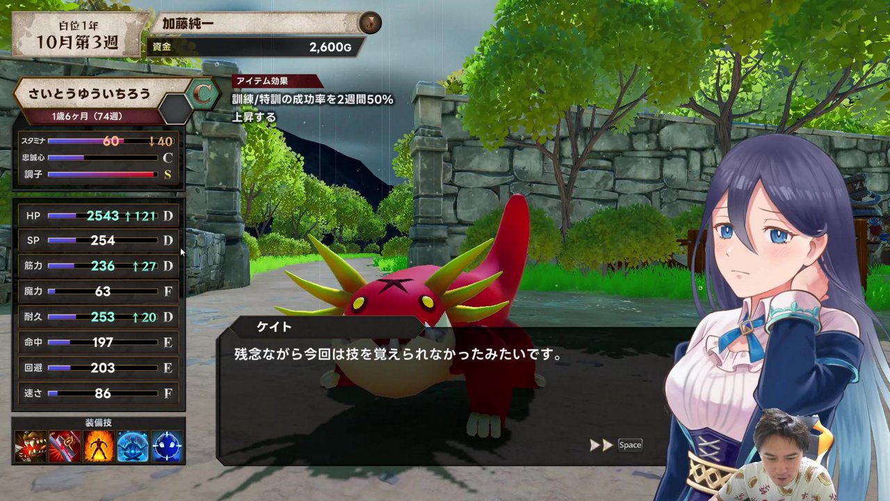 19時からマモンキングというゲームをやる