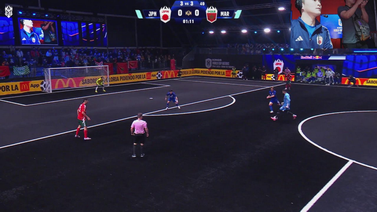 キングスワールドカップ日本代表第3戦 vsモロッコ