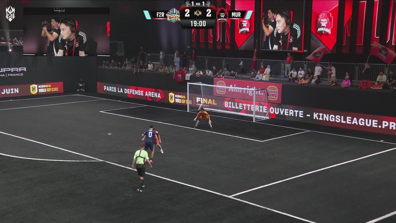 キングスリーグクラブワールドカップ2025 MURASH FC初戦 vs. F2R #KingsWorldCupClubs