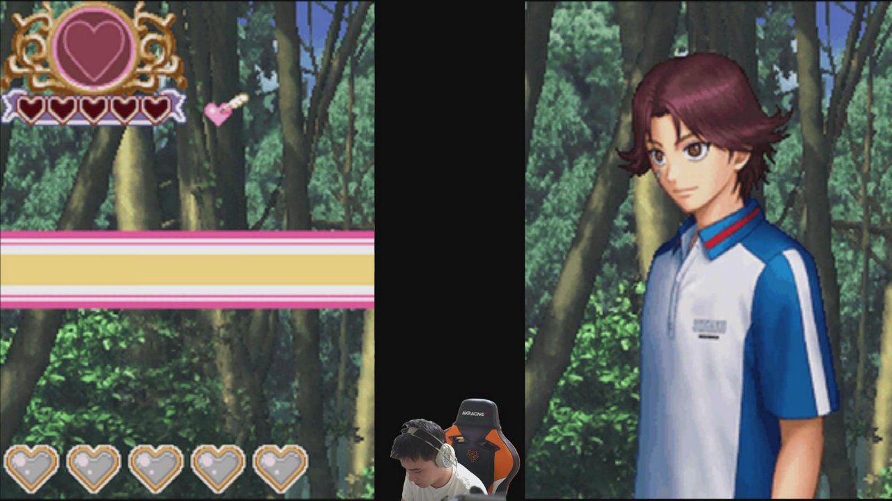 雑談してテニスの王子様やる